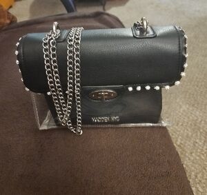 DKNY Black Chain Shoulder Bag